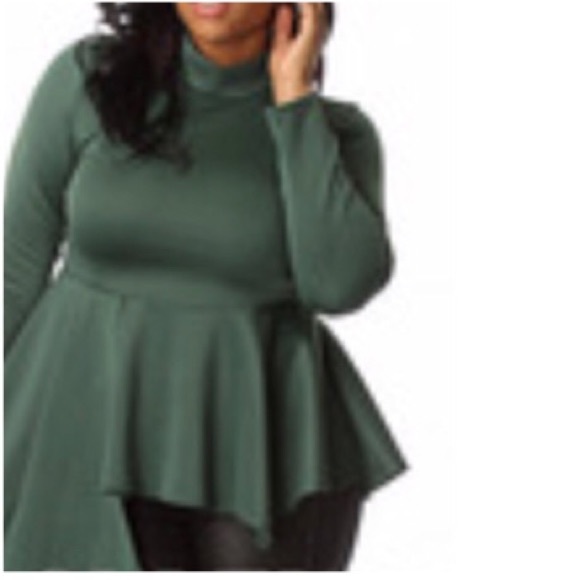 Plus Size High Low Top - Picture 1 of 1